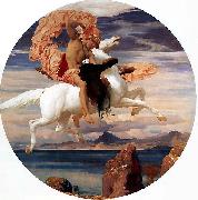 Lord Frederic Leighton Perseus On Pegasus Hastening To the Rescue of Andromeda Spain oil painting artist